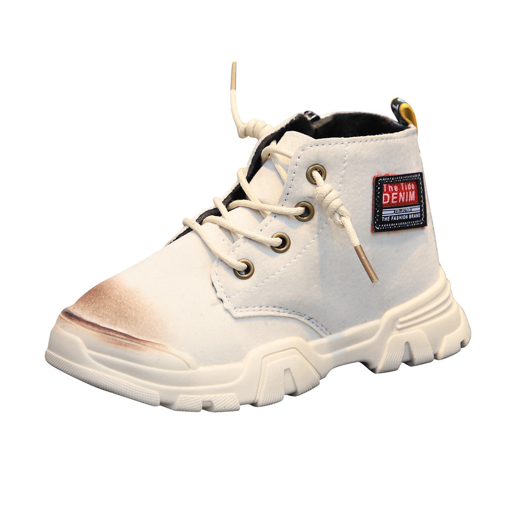 Children Kid Winter Boots Baby Girls Boys Ankle