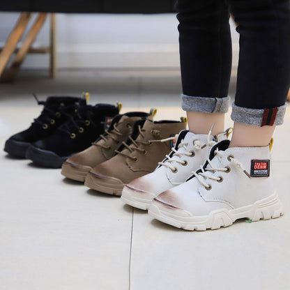 Children Kid Winter Boots Baby Girls Boys Ankle