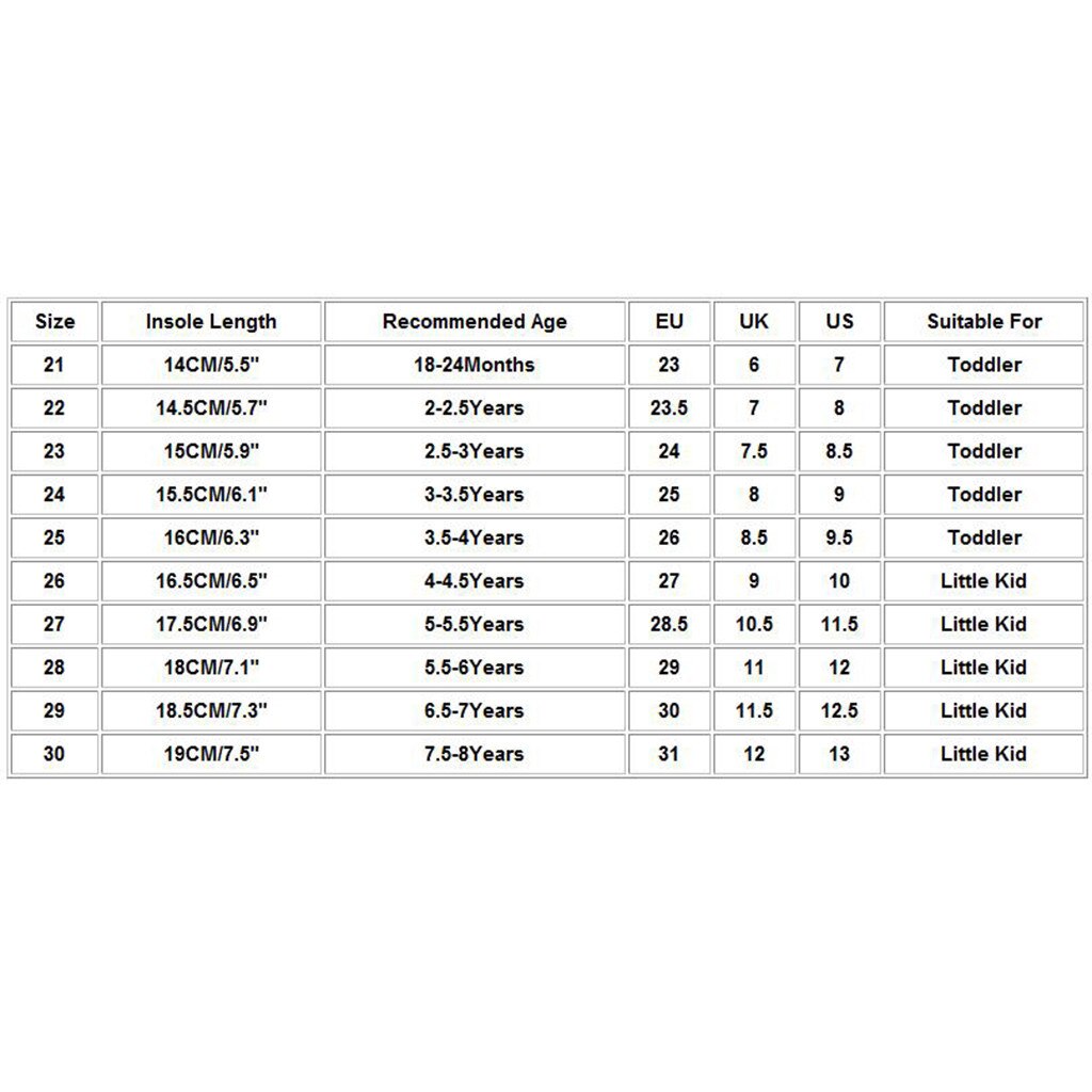 Children Kid Winter Boots Baby Girls Boys Ankle