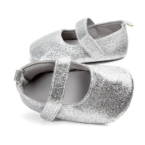 Cute Leather Baby Girl Boy Bling Casual First