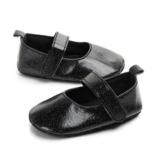 Cute Leather Baby Girl Boy Bling Casual First