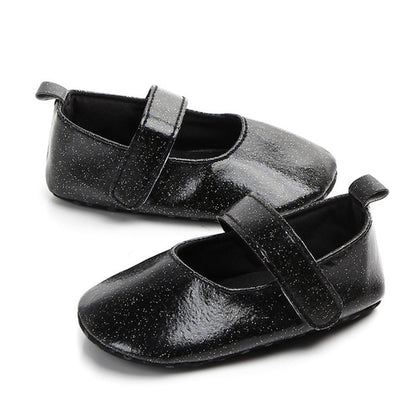 Cute Leather Baby Girl Boy Bling Casual First