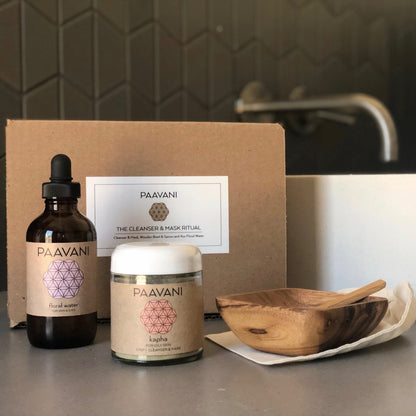 Cleanser & Mask Ritual | Ayurvedic Facial Cleansing Kit
