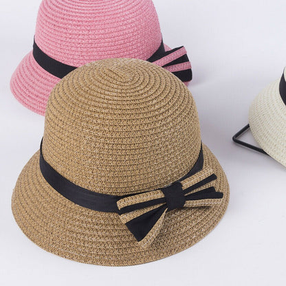 Floppy Summer Straw Toddler Baby Girls Kids Cap