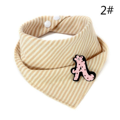 Flowers Cotton Baby Bibs Infant Baberos Bebes Kids