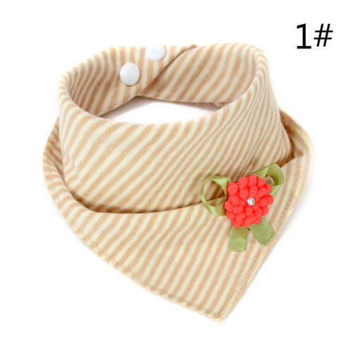Flowers Cotton Baby Bibs Infant Baberos Bebes Kids