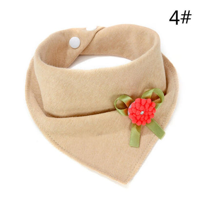 Flowers Cotton Baby Bibs Infant Baberos Bebes Kids