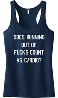 Gym Class Tank Top Navy Blue