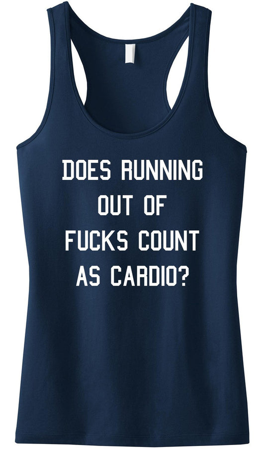 Gym Class Tank Top Navy Blue
