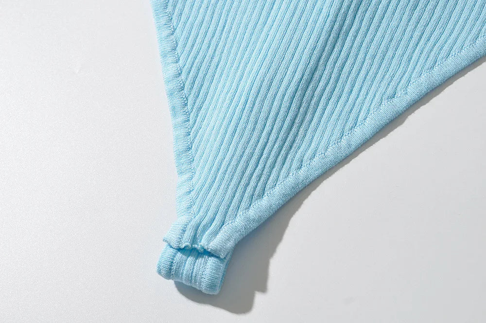 Summer outfits for women 2024 sexy bodysuit streetwear long sleeve square neck bodycon bodysuit zip up body suits black