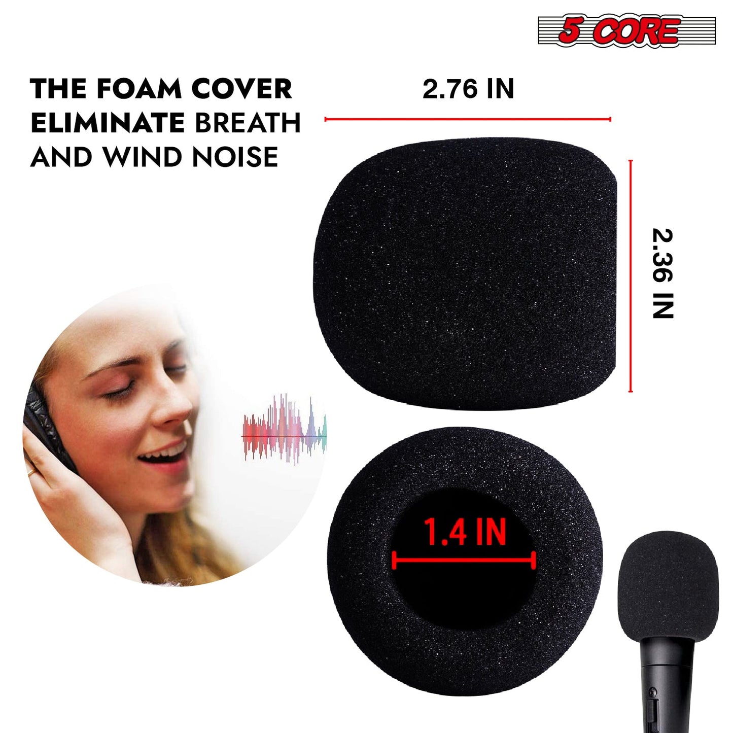 xyz5Core Recording Microphone Podcast Bundle Professional Condenser