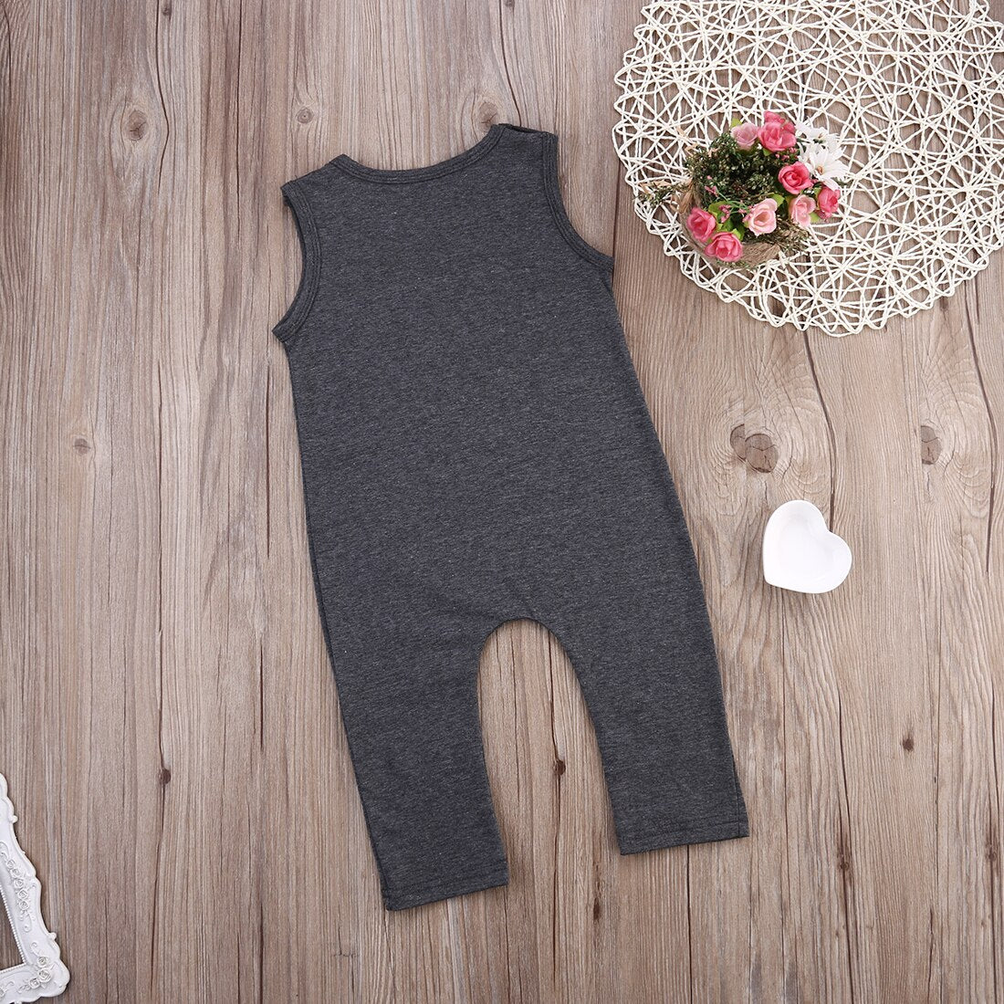 Infant Baby Girls Floral Sleeveless Romper Babies