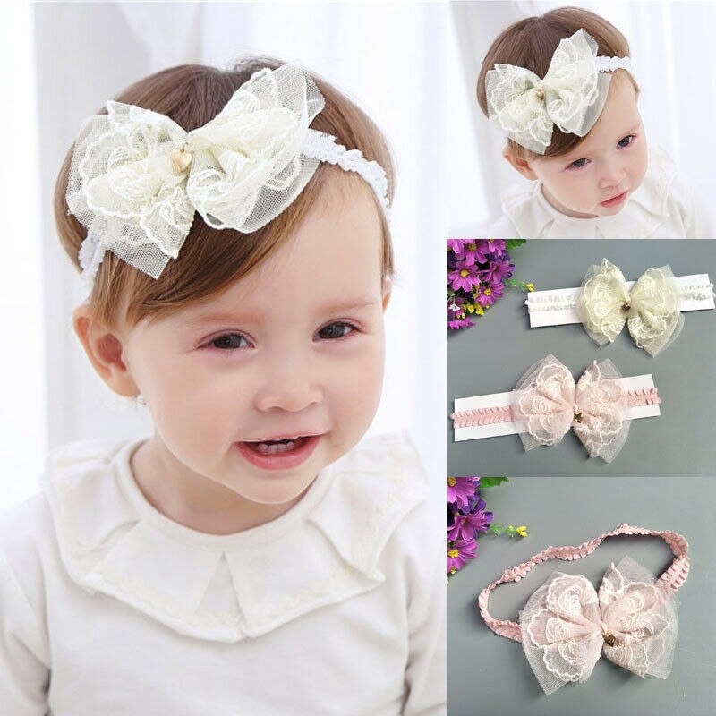 Infant Girl Baby Cute Headband Flower Kid Toddler
