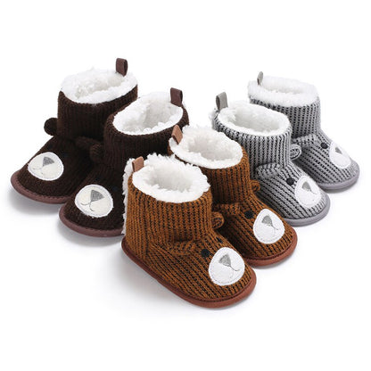 Infant Toddler First Walkers Winter Snow Boots