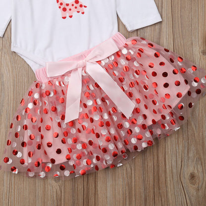 Little Babies Cute Clothes Set Newborn Baby Girls