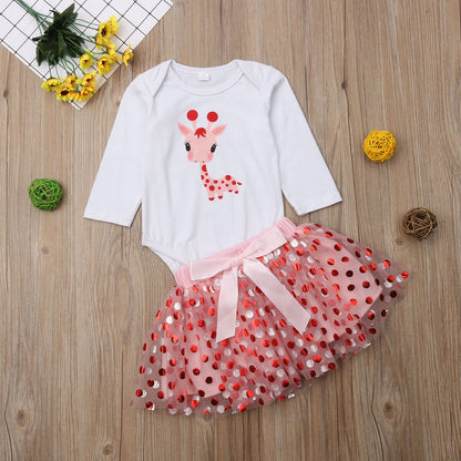 Little Babies Cute Clothes Set Newborn Baby Girls