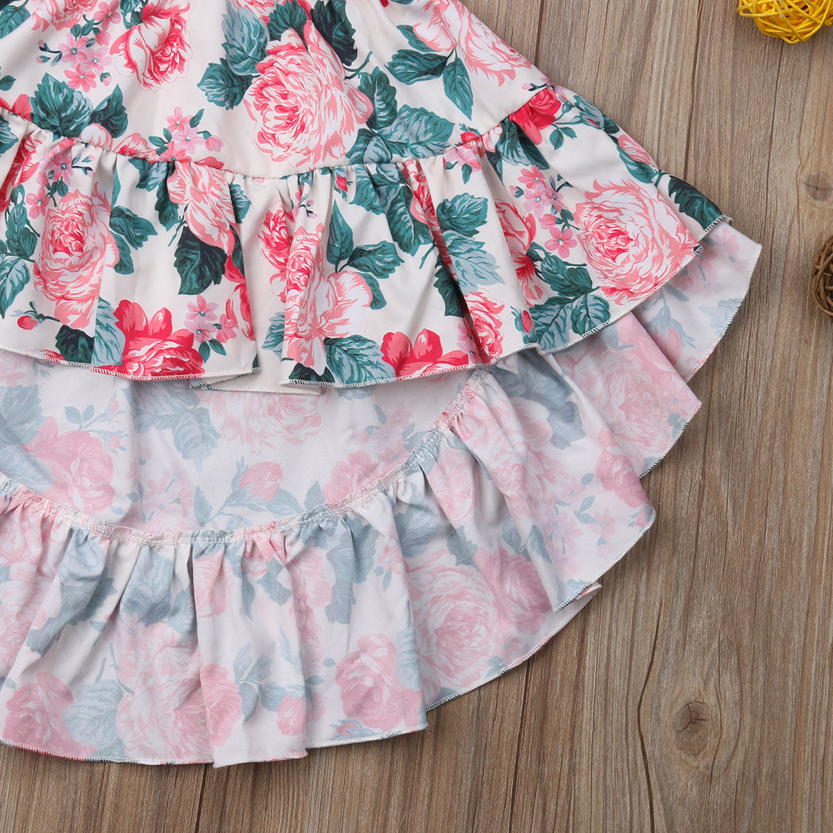 Little Girls Summer Floral Clothes Sets Babies