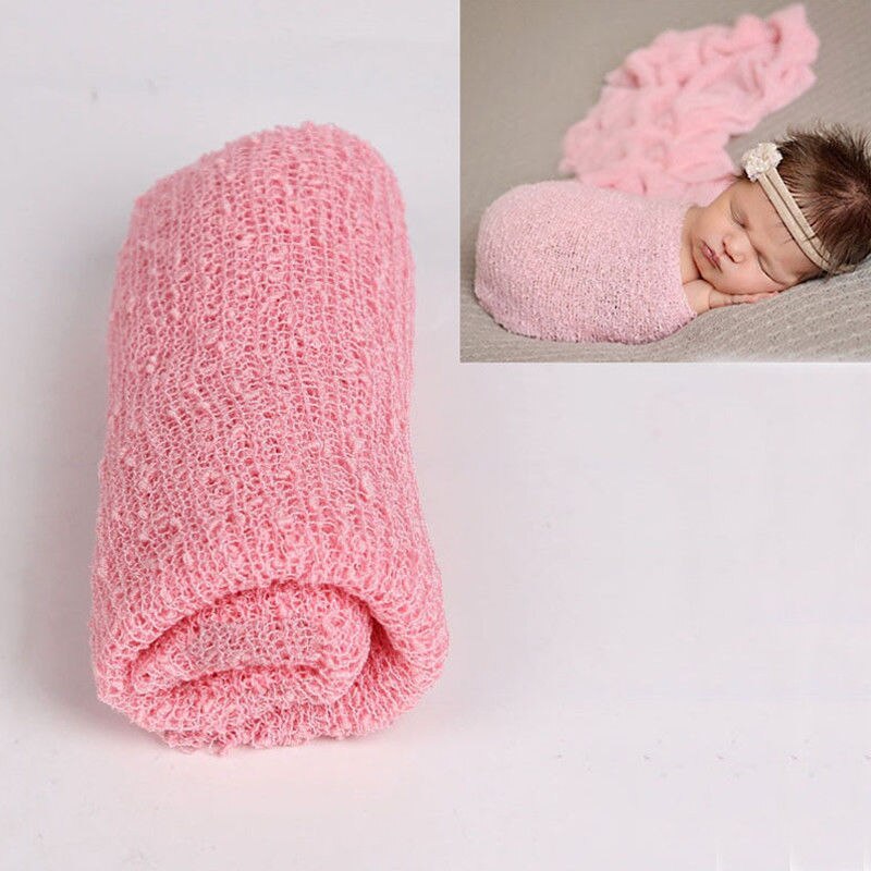 Newborn Babies Boy Girl Stretchy Soft Swaddling