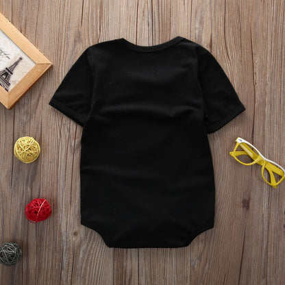 Newborn Babies Boy girl Golden Letter bodysuits