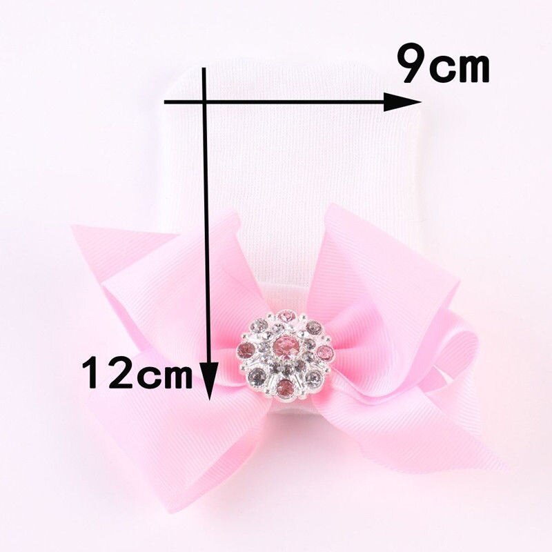 Newborn Babies Butterfly Knot knitted Warm Hats