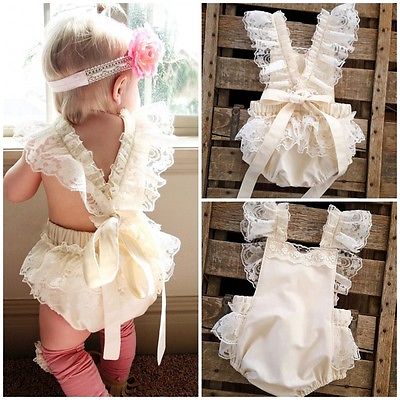 Newborn Babies Girls Summer Floral Bodysuits