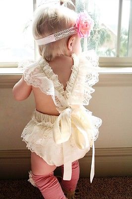 Newborn Babies Girls Summer Floral Bodysuits