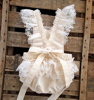 Newborn Babies Girls Summer Floral Bodysuits