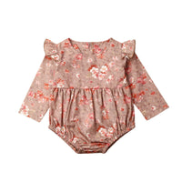 Newborn Baby Girls Floral Clothes Babies Flower