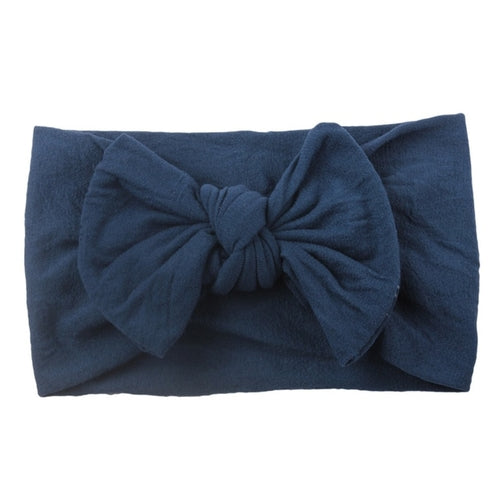 Newborn Baby Headband Headwear Turban Knotted Bow
