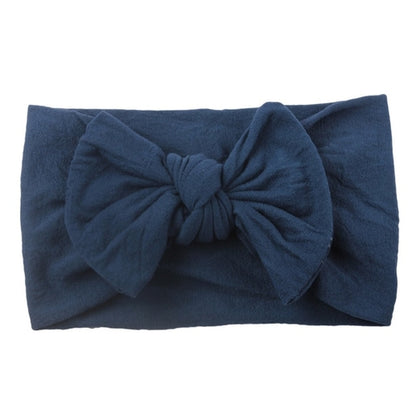 Newborn Baby Headband Headwear Turban Knotted Bow
