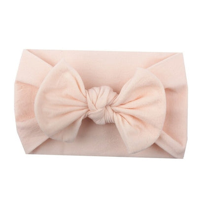 Newborn Baby Headband Headwear Turban Knotted Bow