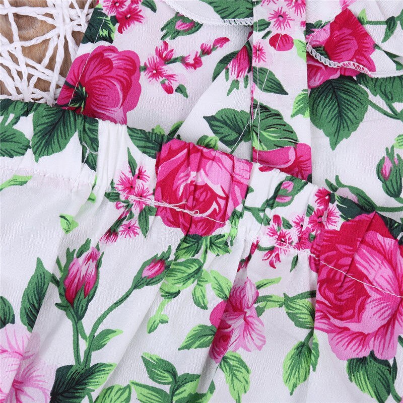 Newborn Infant Baby Girl Floral Bodysuit Babies