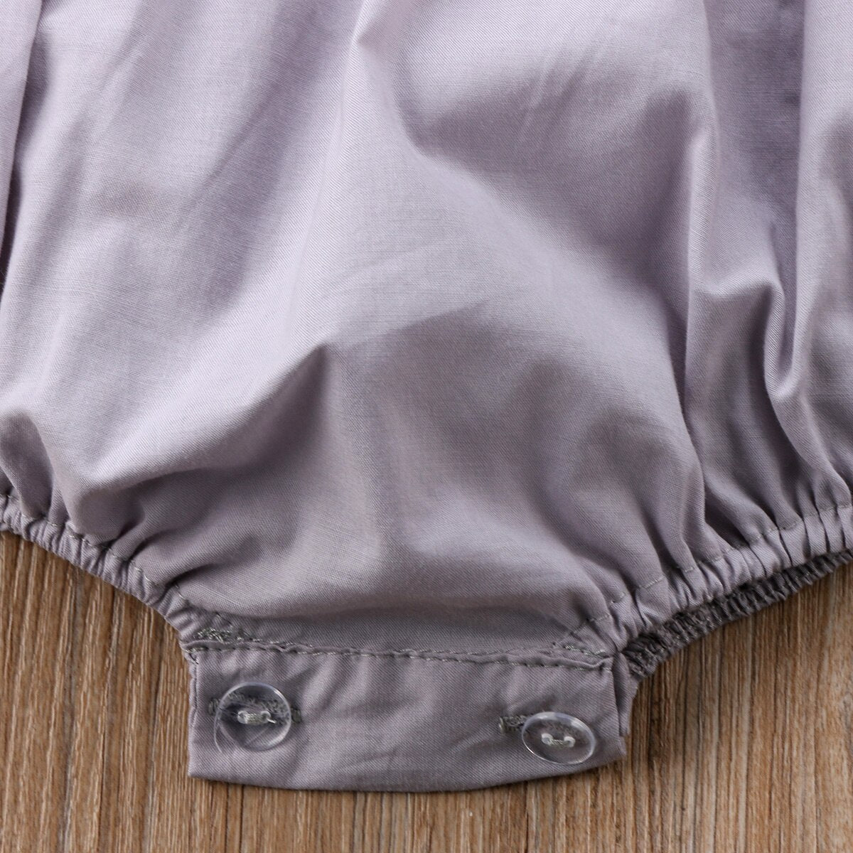 Newborn Kids Baby Girls Solid Badysuit Babies