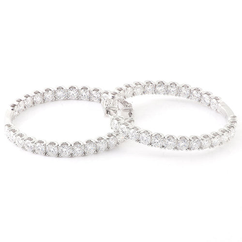 Personalized Big Diameter Earrings – Luxury Statement Jewelry