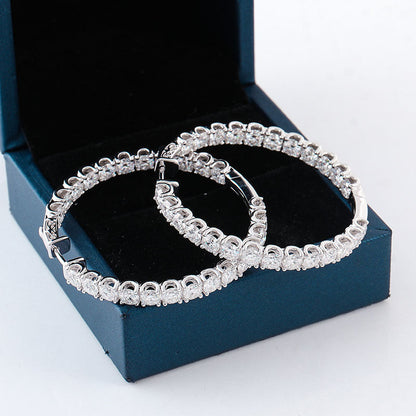 Personalized Big Diameter Earrings – Luxury Statement Jewelry