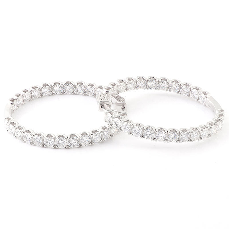 Personalized Big Diameter Earrings – Luxury Statement Jewelry