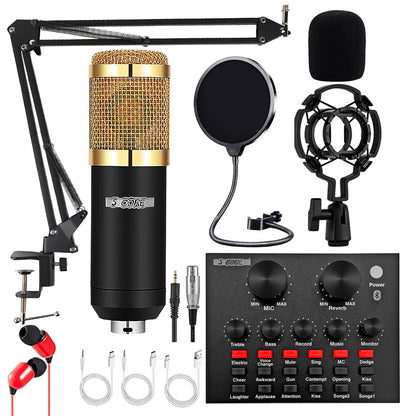 xyz5Core Recording Microphone Podcast Bundle Professional Condenser