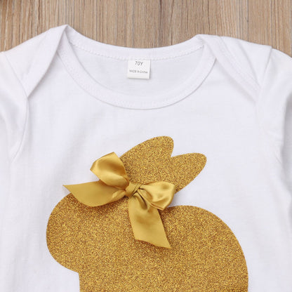 Retailing Baby Rabbit Clothes Sets Newborn Babies