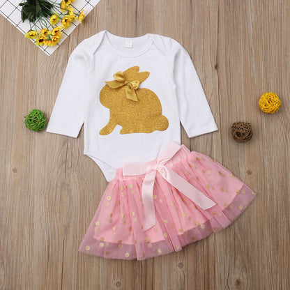Retailing Baby Rabbit Clothes Sets Newborn Babies