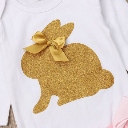 Retailing Baby Rabbit Clothes Sets Newborn Babies