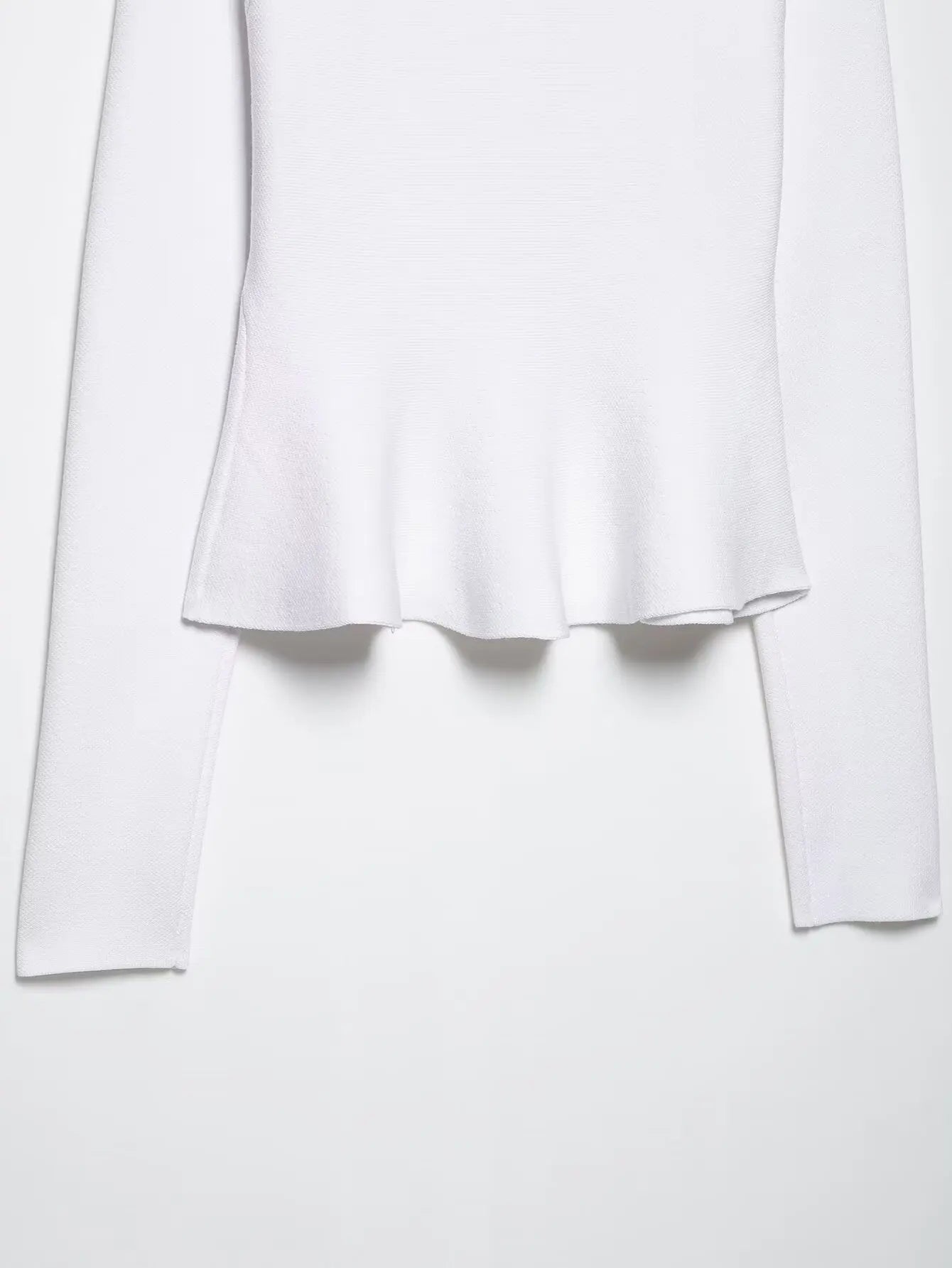 Women's Fashion Elegant Skirt Suit Round Neck Long Sleeve Knitted Sweater Top Elastic Waist Mini Skirt Female Spring Summer New