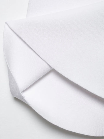 Women's Fashion Elegant Skirt Suit Round Neck Long Sleeve Knitted Sweater Top Elastic Waist Mini Skirt Female Spring Summer New