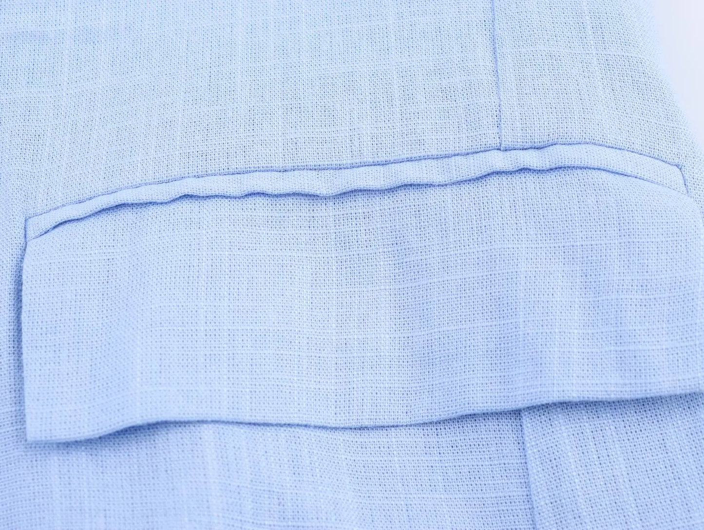 HH Women Casual Suit Solid Turn-Down Collar Long Sleeves Single-Breasted Blazers+Elastic Waist Pockets Pants Female Sets