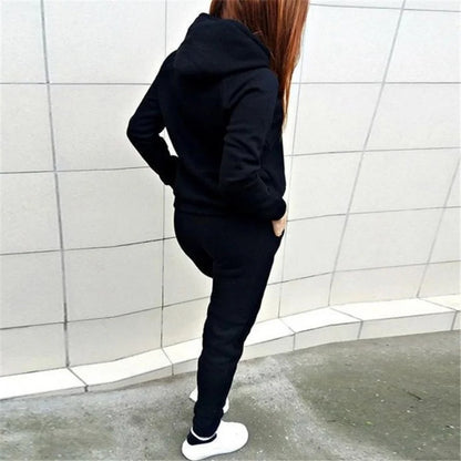 Women TrackSuit Aesthetic Designer Clothes Autumn Winter High Quality Hoodies Sweatshirts Sweatpants Sportwear Woman Pants Sets