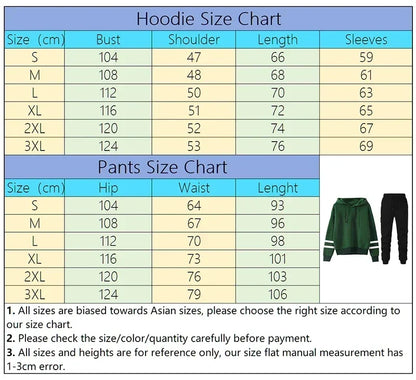 Women Tracksuit Daily Outdoor Autumn Winter Quality Hoodies Casual Single Piece Stripe Sweatshirt and Sweatpants Comfort Jogging