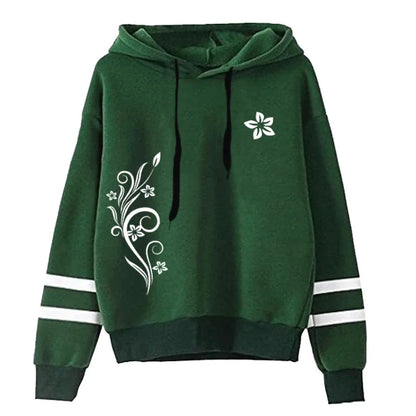 Women Tracksuit Daily Outdoor Autumn Winter Quality Hoodies Casual Single Piece Stripe Sweatshirt and Sweatpants Comfort Jogging