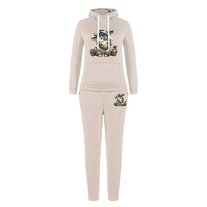 Women TrackSuit Aesthetic Designer Clothes Autumn Winter High Quality Hoodies Sweatshirts Sweatpants Sportwear Woman Pants Sets