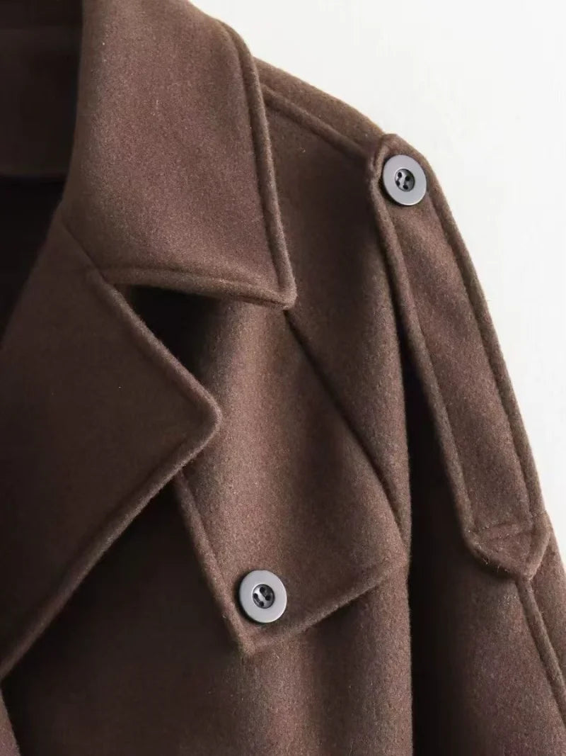 Women Autumn Winter Womens Sweater Jacket  Suit Long Sleeve Jacket Outerwear Comfy Knitwear  Plus Size Skinny Niche Petite