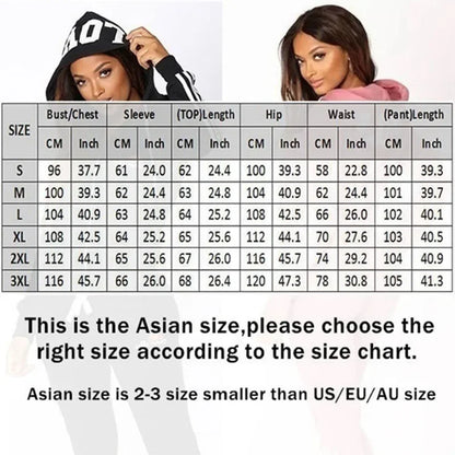 2024 Spring Autumn Women Sweatshirt Set Solid Color Casual Zipper Hoodies Daily Gym Jogging 2 Pieces Set  New Woman Pant Sets