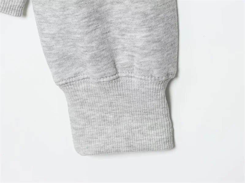 Women's Suit New for Autumn 2025 Solid Color Long Sleeve Basic Hoodie Fleece Sweatshirt and Long Pants Set Casual Fashion